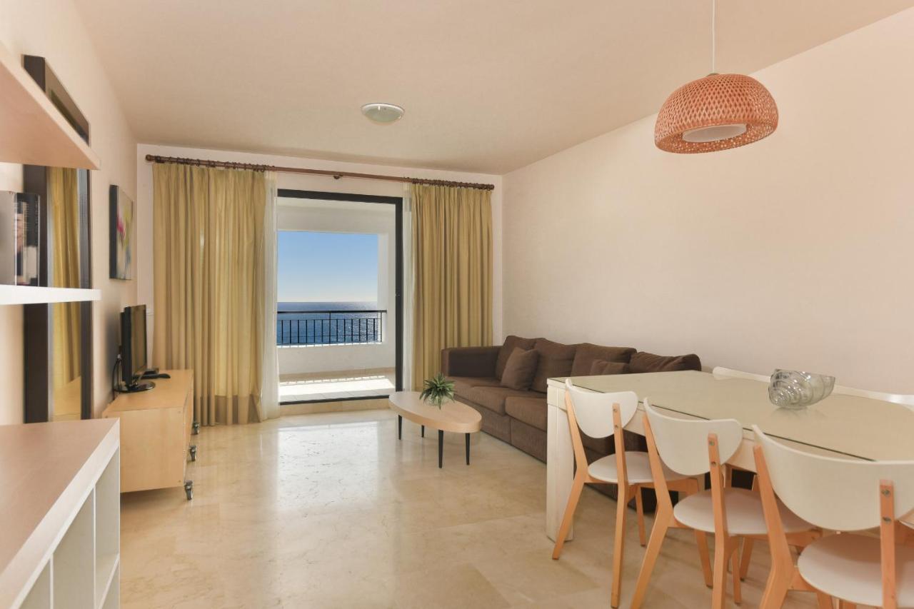 Impresionante Apartamento Vista Mar Frontal Torrox Bagian luar foto