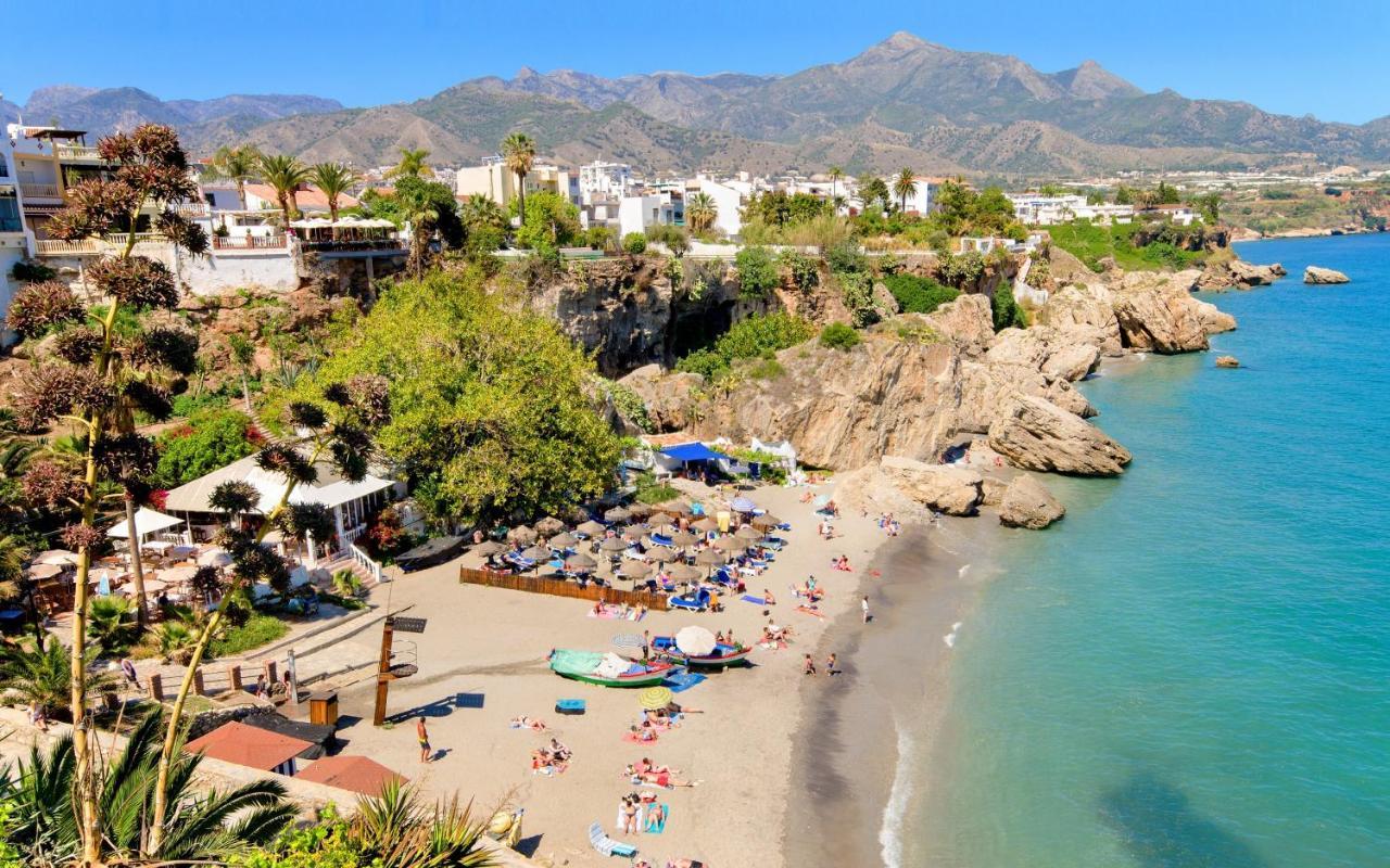 Impresionante Apartamento Vista Mar Frontal Torrox Bagian luar foto