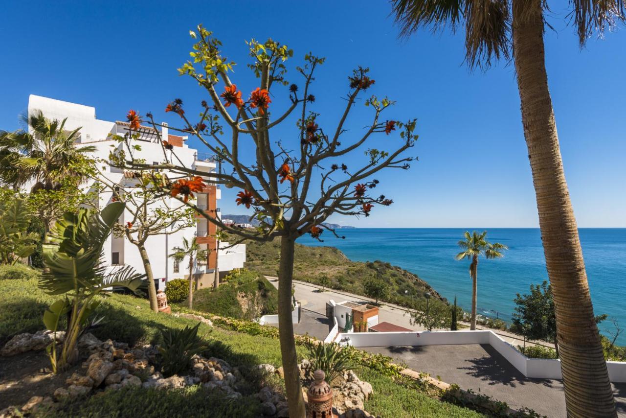 Impresionante Apartamento Vista Mar Frontal Torrox Bagian luar foto